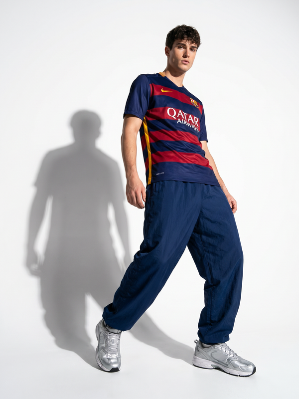 Barcelona 2015/16 Home Retro Jersey — Wide Stripes, Big Moments - Secondary