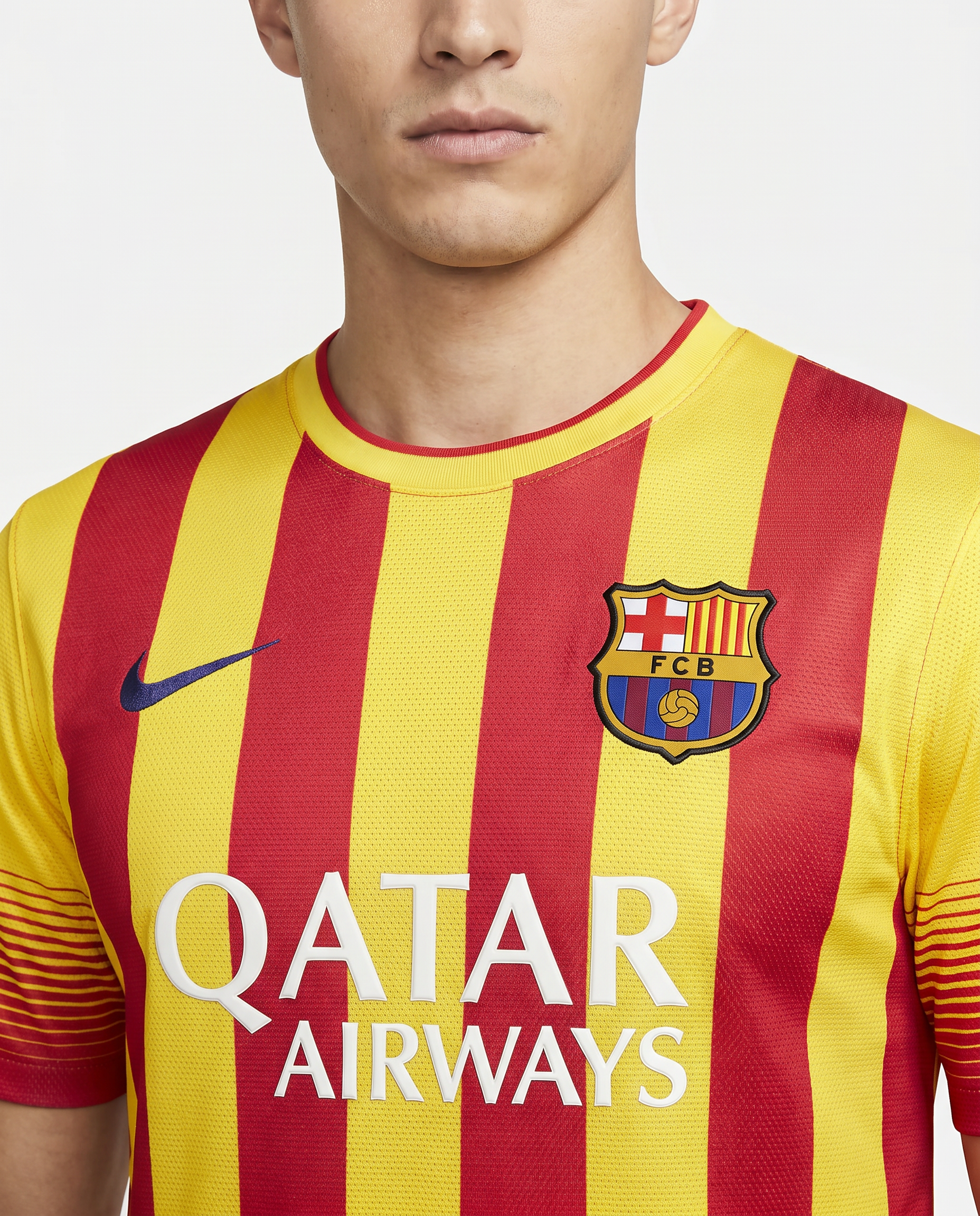 Barcelona 2013/14 Away Retro Jersey — The Senyera Classic - Gallery 3