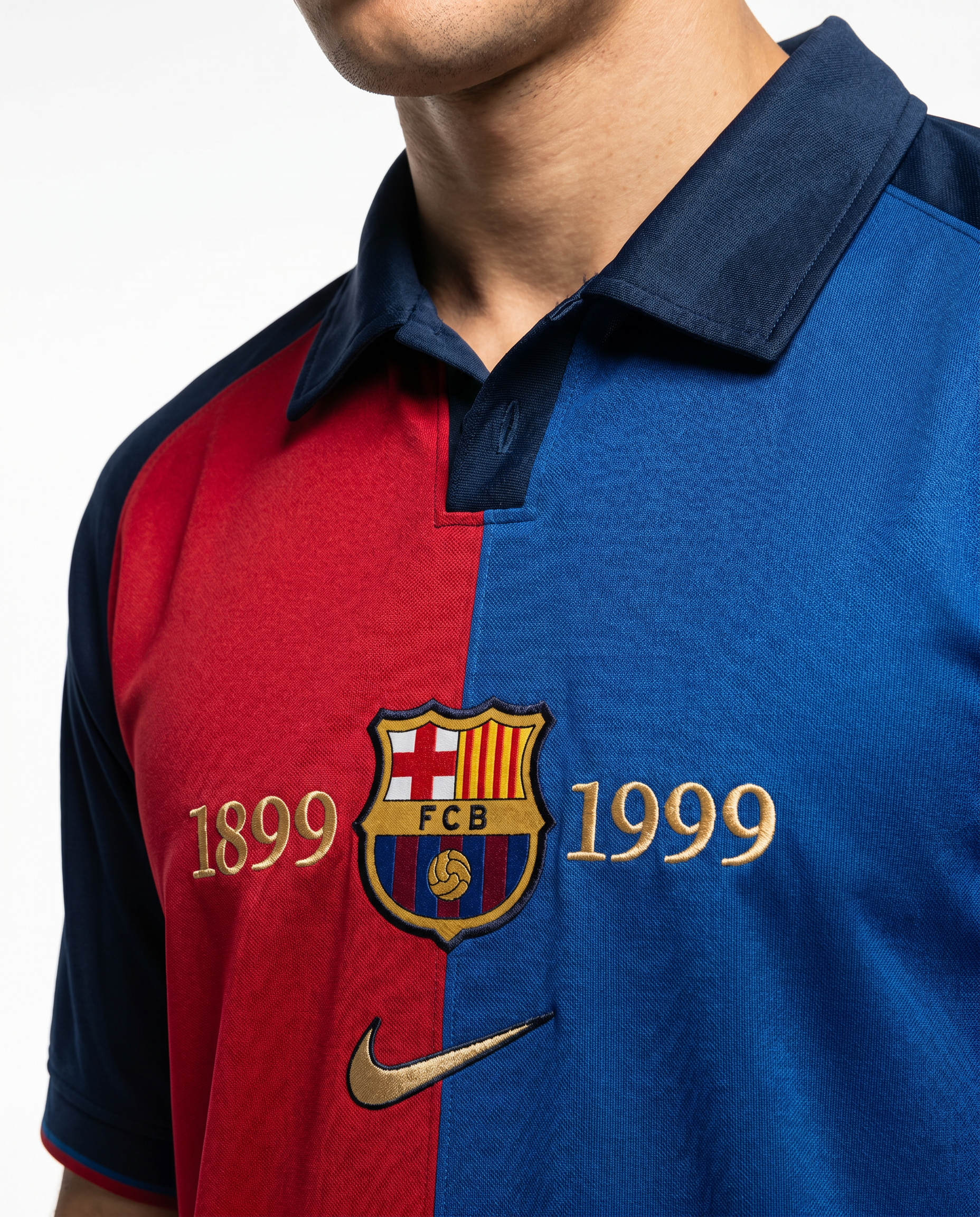 Barcelona 1899/1999 Centenary Retro Jersey — 100 Years of Barça - Gallery 1