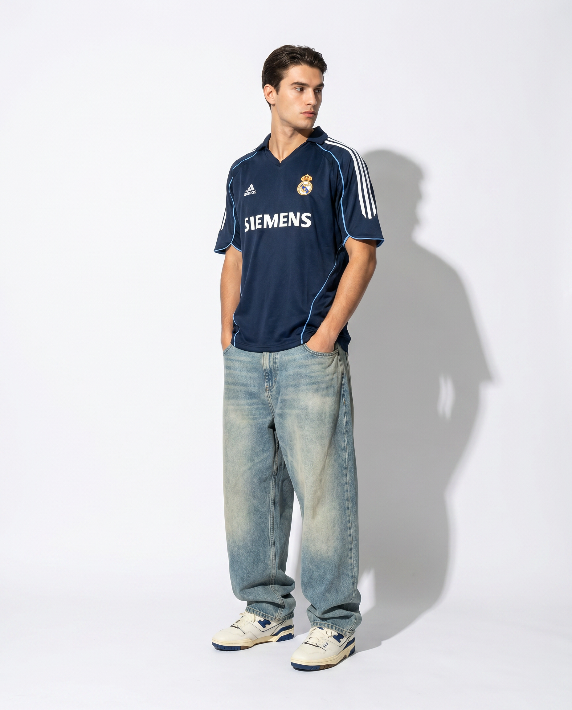 Real Madrid 05/06 Away Retro Jersey — The Galácticos Era - Gallery 3