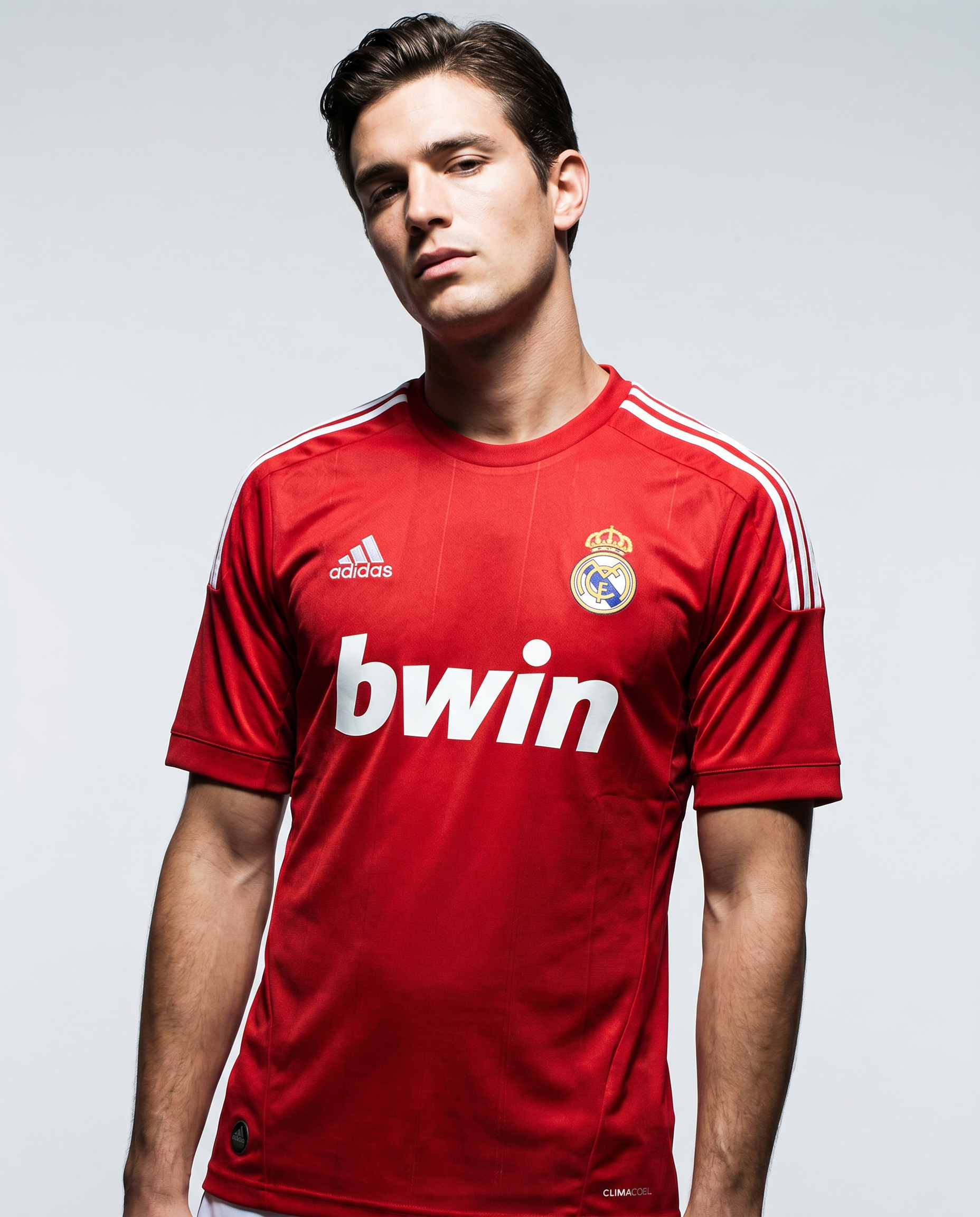 Real Madrid 11/12 Away Retro Jersey — The Red Glory Season - Gallery 2